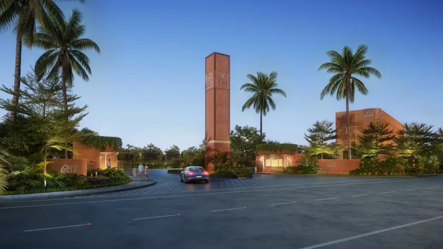 IVC Road Devanahalli airport corridor entrance concept